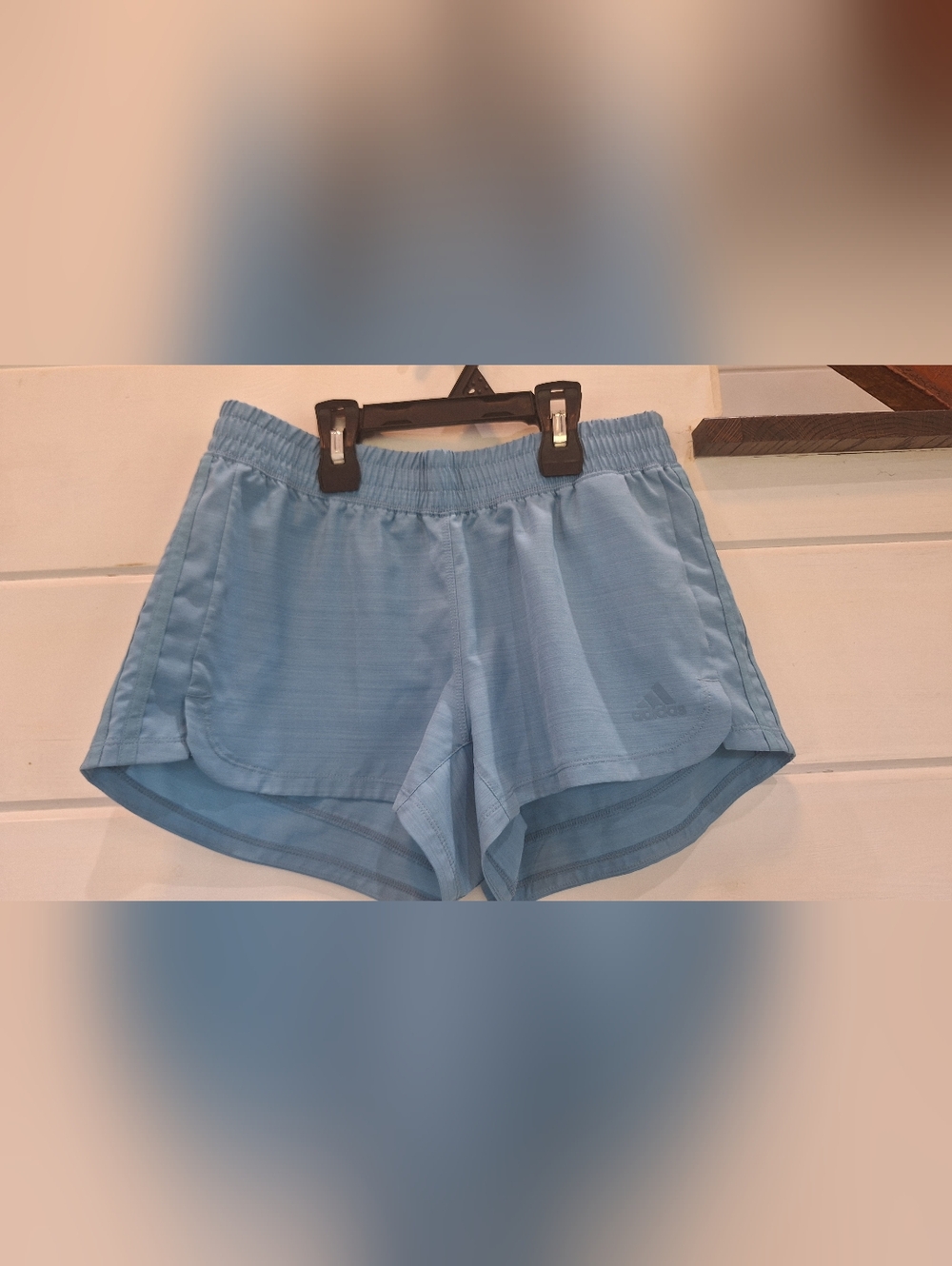 adidas Light Blue Women's Running Shorts